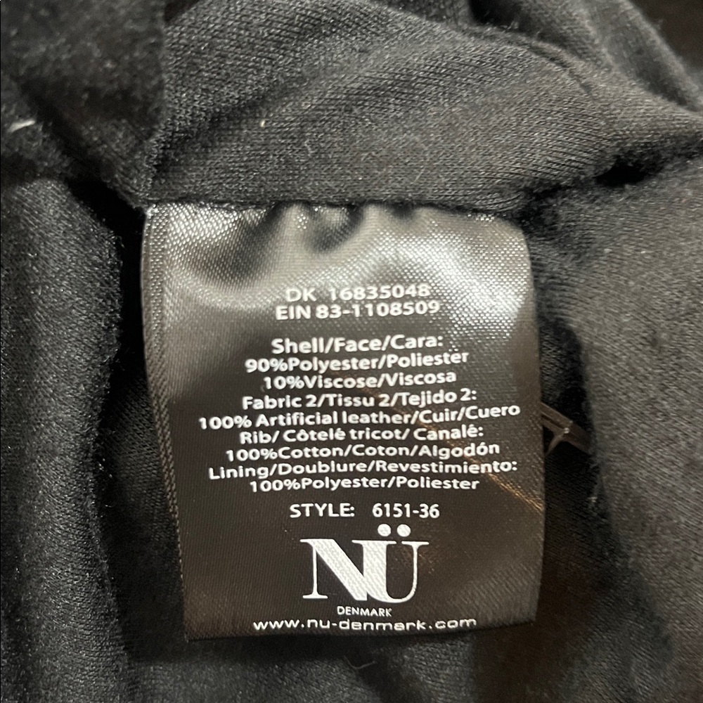 NÜ Denmark Black Jacket - image 13
